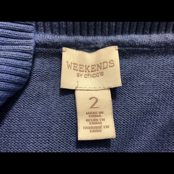 Chico’s Cowl Neck Sweater - Picture 3 of 3